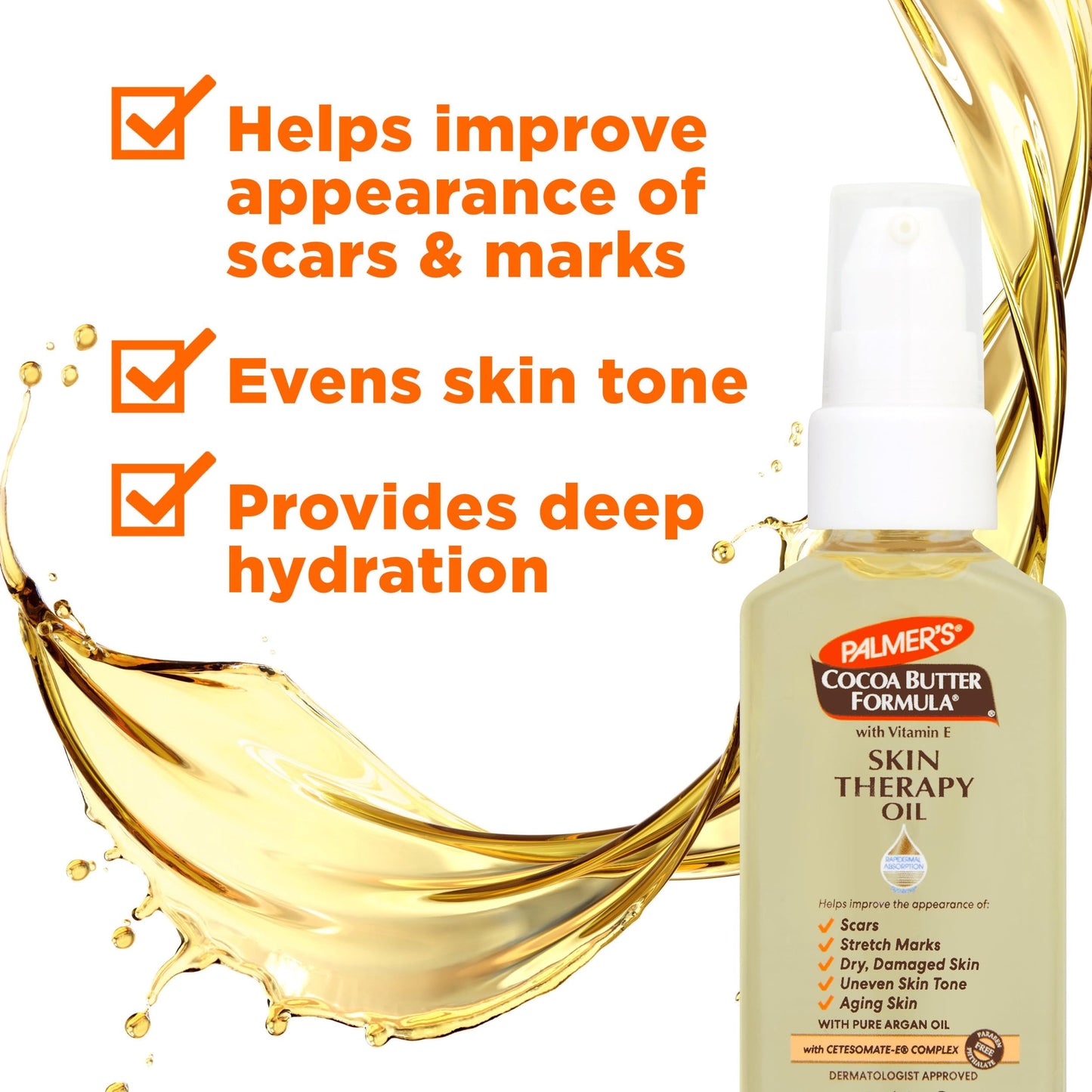 Palmer's Cocoa Butter Skin Therapy Oil Rose 60ml