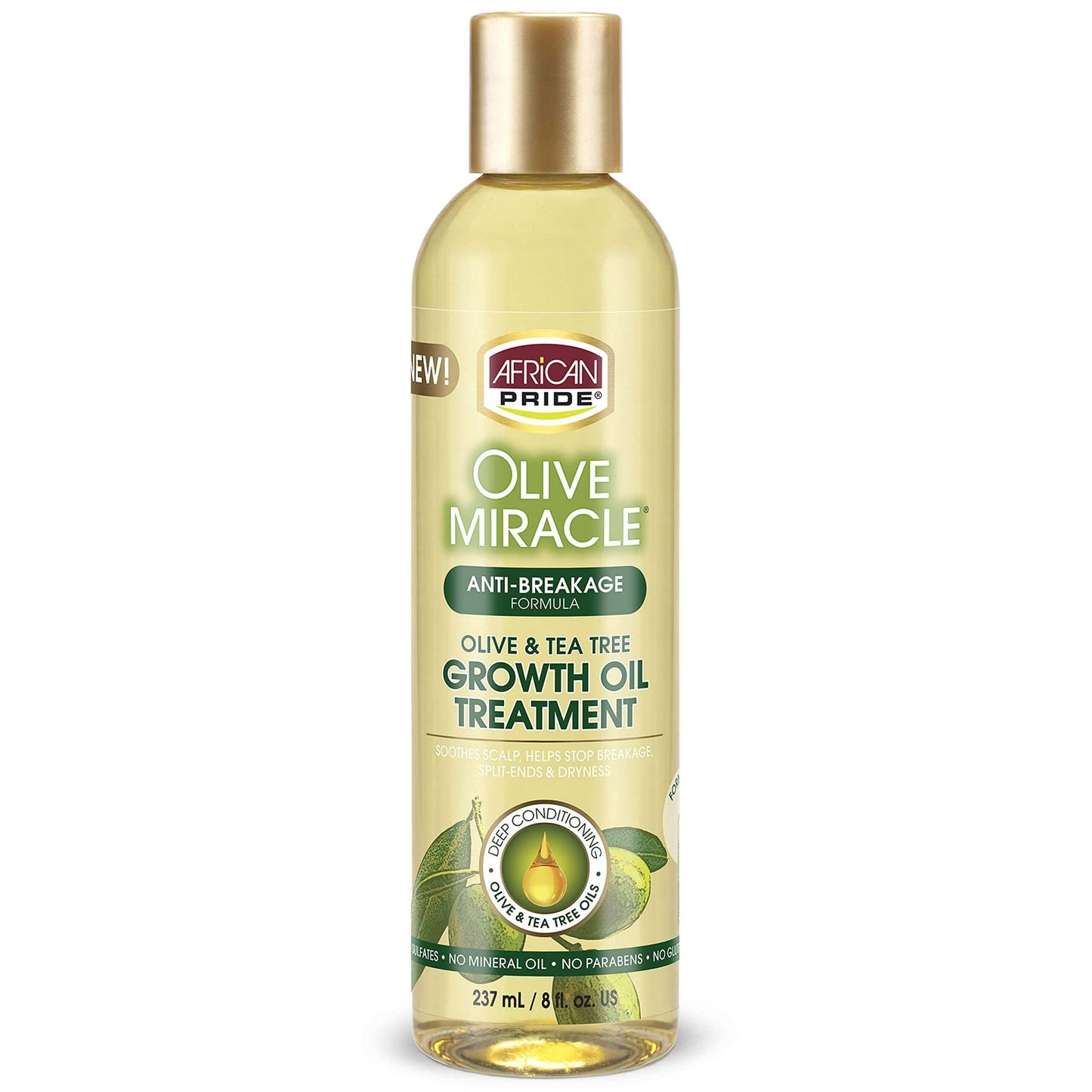 African Pride Olive Miracle Growth Oil 8oz