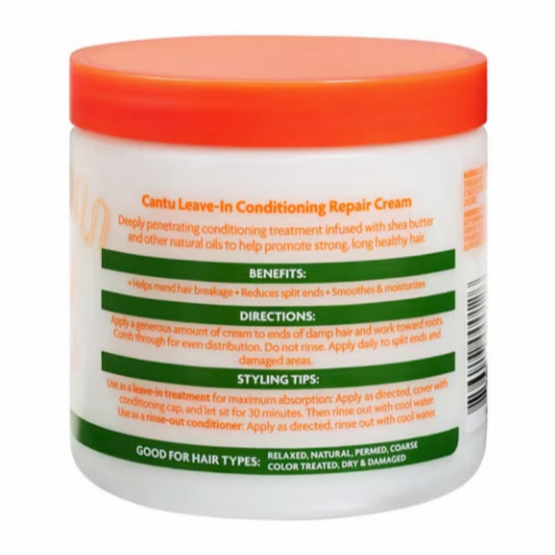 Cantu Leave-In Hair Repair Cream sulfate-free paraben-free non-greasy