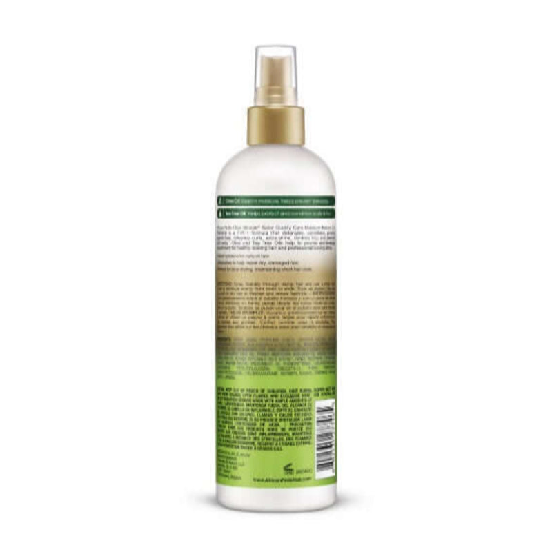 12oz African Pride Olive Miracle Leave-In Moisturizer restores moisture and refreshes curls