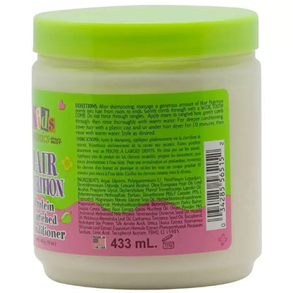 Africa's Best Organic Kids Hair Nutrition Protein Enriched Conditioner 15oz