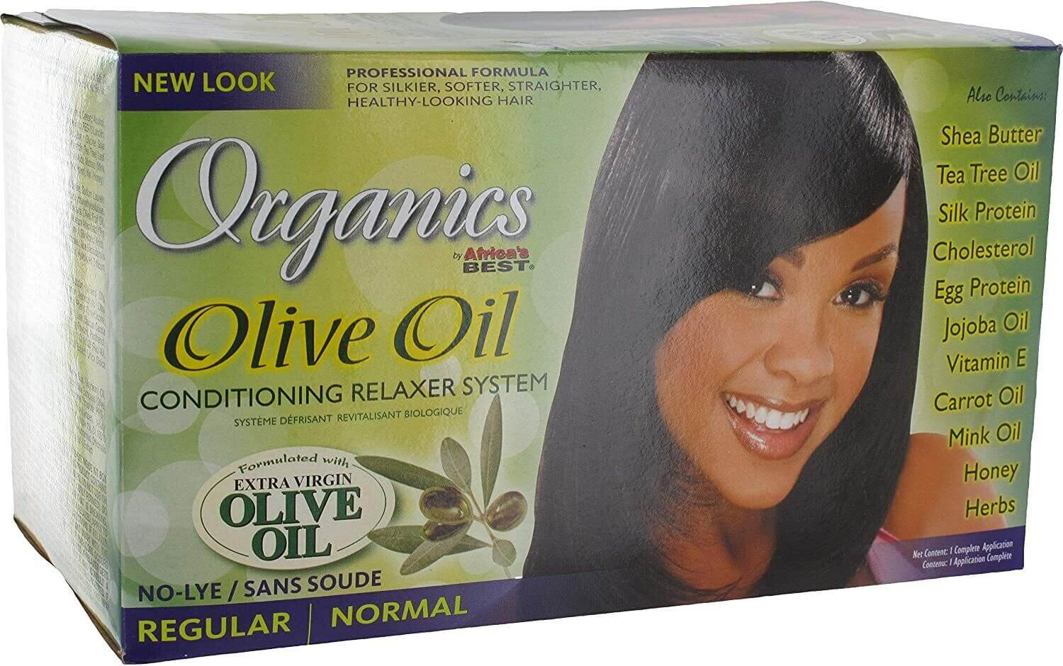 Africa's Best Organics Olive Oil Relaxer Kit Regular