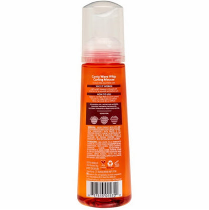 Frizz control mousse for curly hair