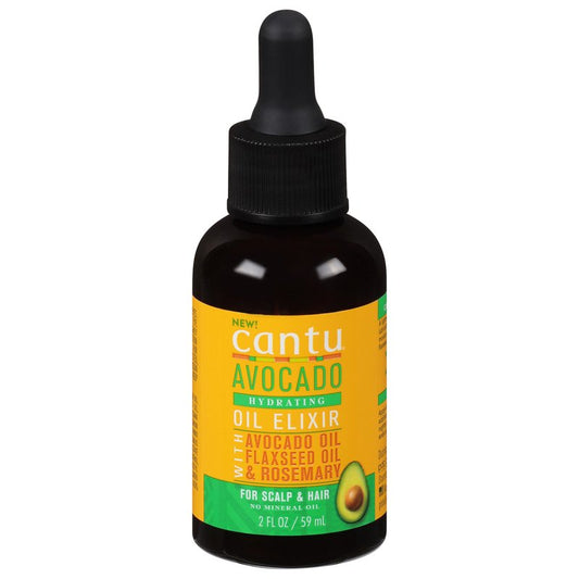 Strengthening hair oil with avocado for natural hair