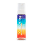 Lightweight tanning mousse by Comodynes for a golden glow