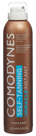 Instant self-tanner by Comodynes for face and body glow