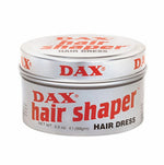 Dax hair shaper hair dress container on a white background