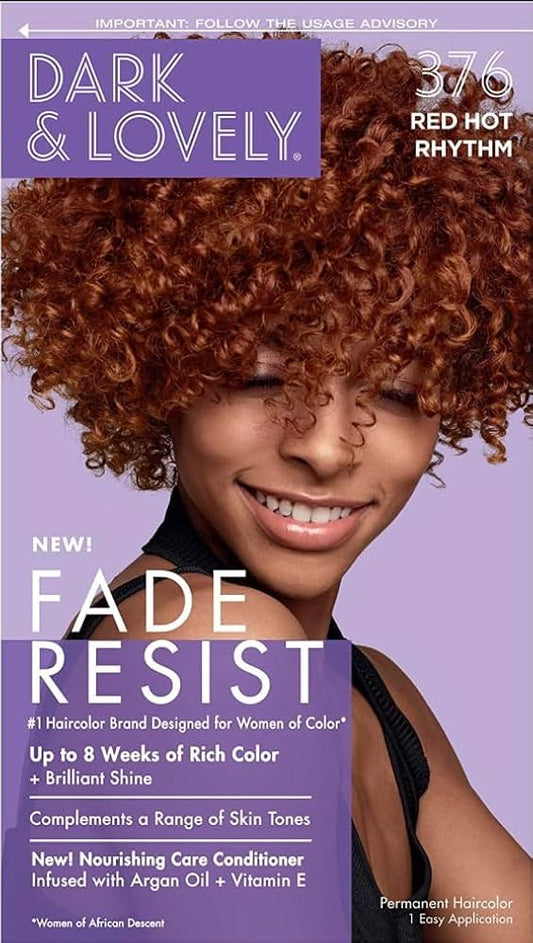 Dark & Lovely Rich Conditioning Hair Color 376 Red Hot Rhythm