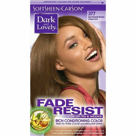 Dark & Lovely Rich Conditioning Hair Color 377 SunKissed Brown