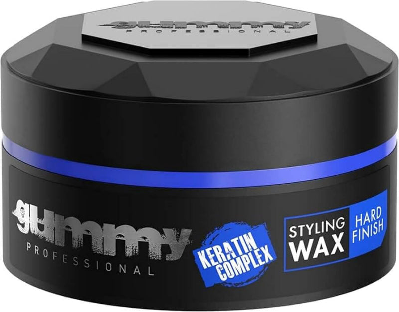 Gummy Keratin Complex Hair Styling Wax Hard Finish 150ml for strong, long-lasting hold