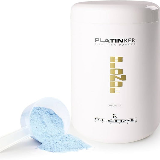 Salon quality blue bleaching powder for hair coloring