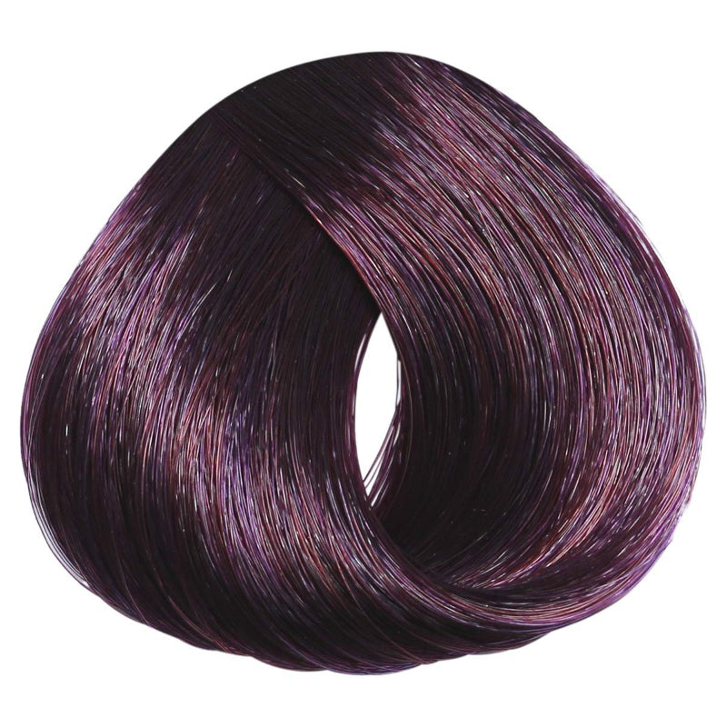 Purple hair color swatch on a white background