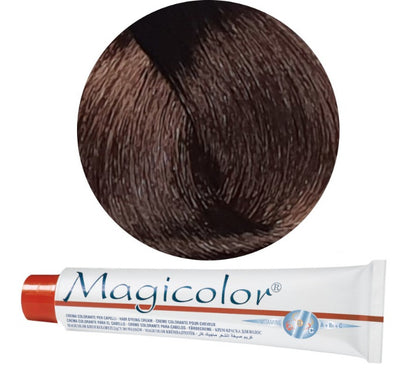 MagiColor Professional Permanent Hair Color 100ml Light Brown (5)
