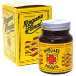 Morgan's Pomade jar and box on a white background