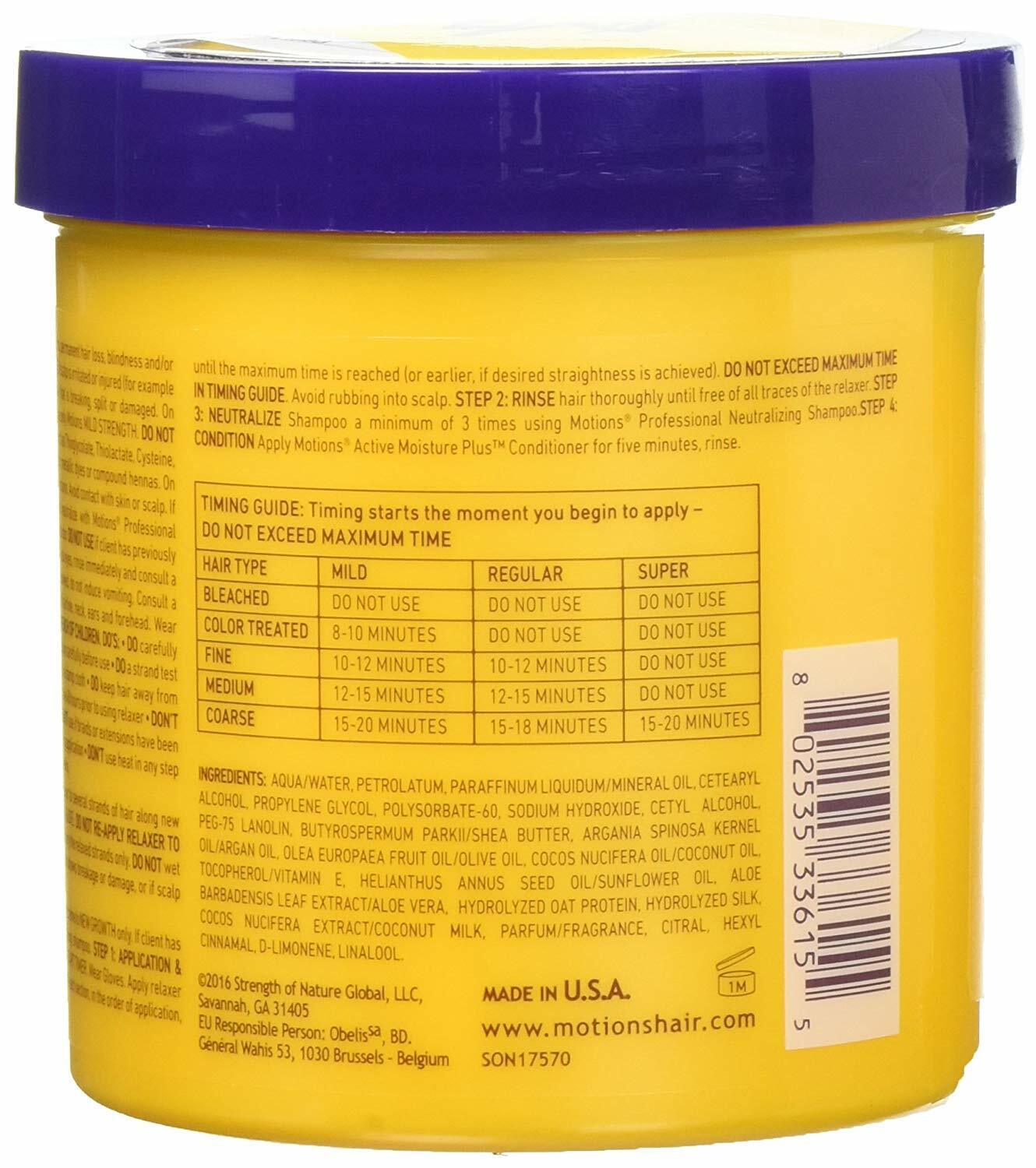 Motions Professional Hair Relaxer Regular 15oz