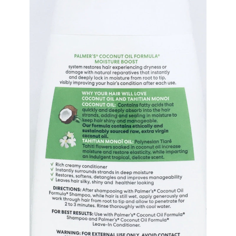 Hydrating hair conditioner with coconut oil by Palmer's