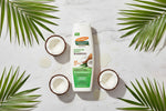 Palmer's Coconut Oil Formula shampoo bottle on a white background