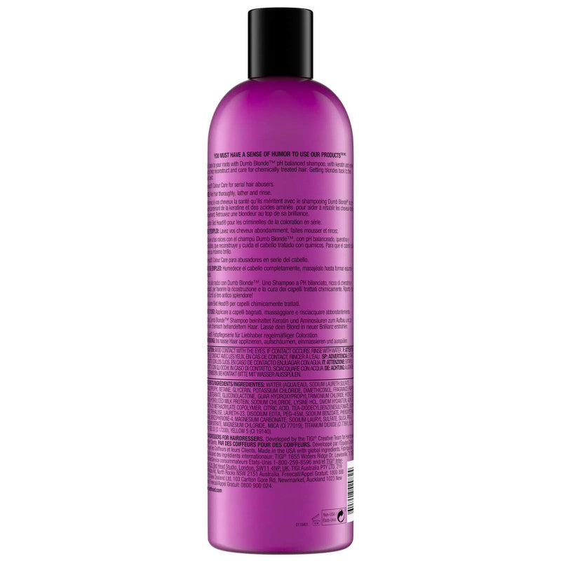 TIGI Bed Head Dumb Blonde Reconstructor 750ml hair treatment