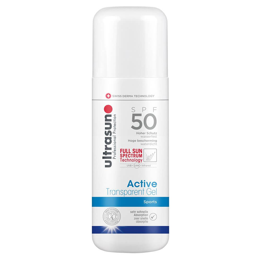 Ultrasun Active SPF50 Transparent Gel 150ml sun protection