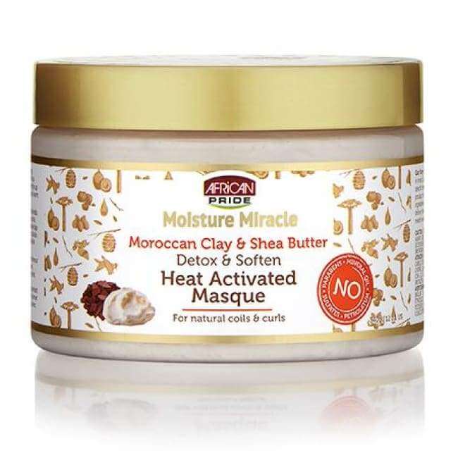 African Pride Moroccan Clay & Shea Butter Mask 12oz