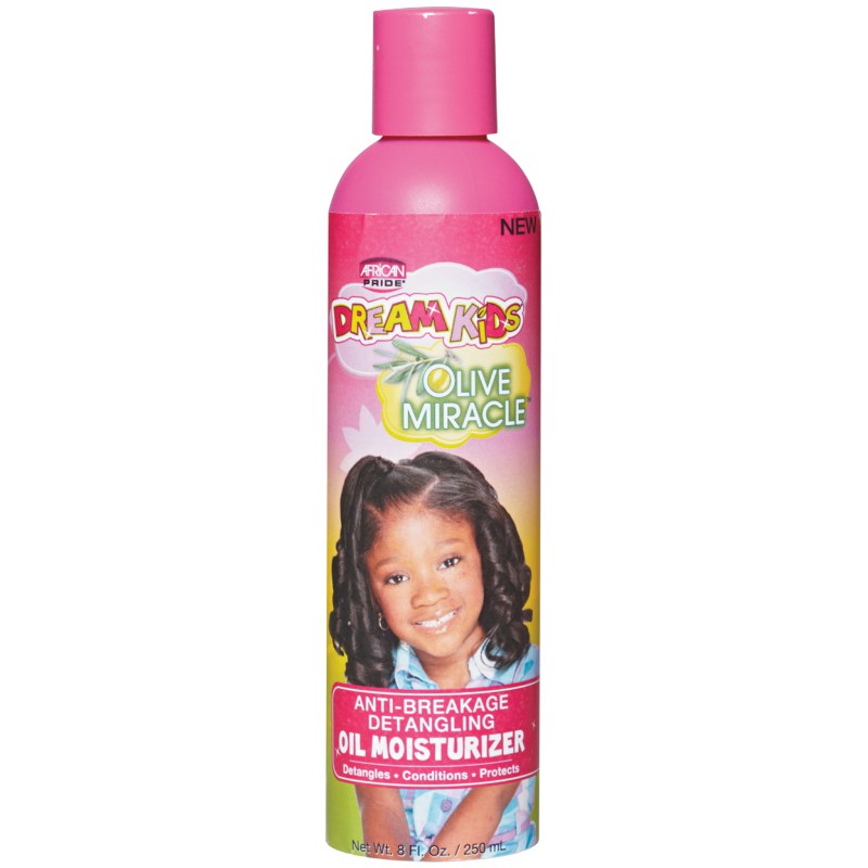 African Pride Dream Kids Olive Miracle Anti Breakage Oil Moisturizer 8oz