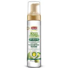 African Pride Olive Miracle foam for curl definition