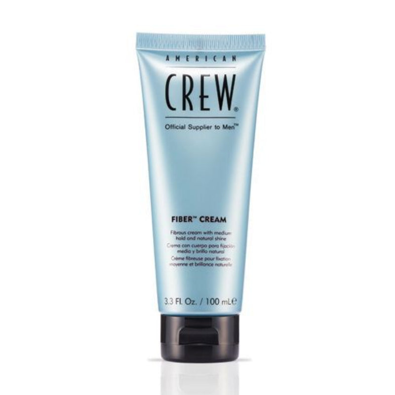 American Crew Fiber Cream tube on a white background
