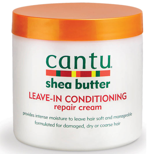 Cantu Leave-In Cream moisturizing dry and damaged hair