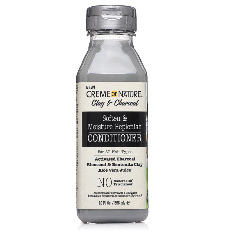 Creme of Nature Clay Charcoal Moisture Replenish Conditioner 355ml