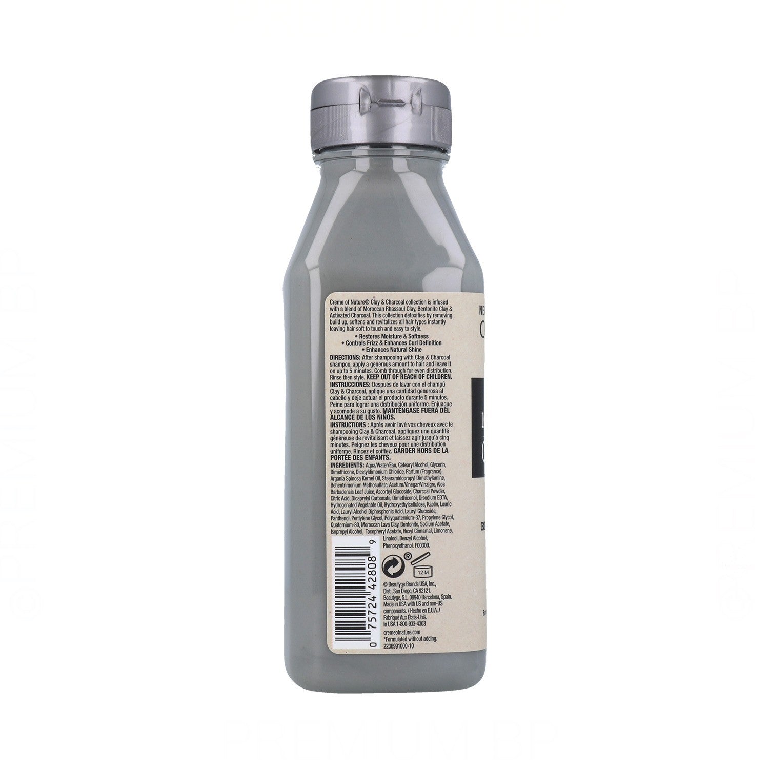 Creme of Nature Clay Charcoal Moisture Replenish Conditioner 355ml