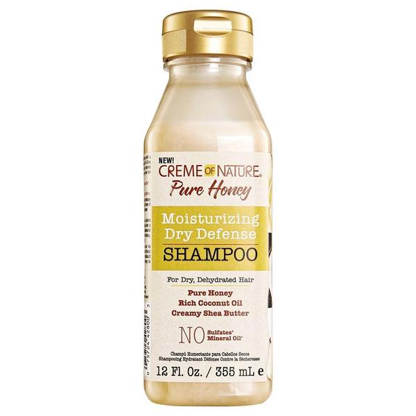 Creme of Nature Pure Honey Moisturizing Dry Defence Shampoo 355ml