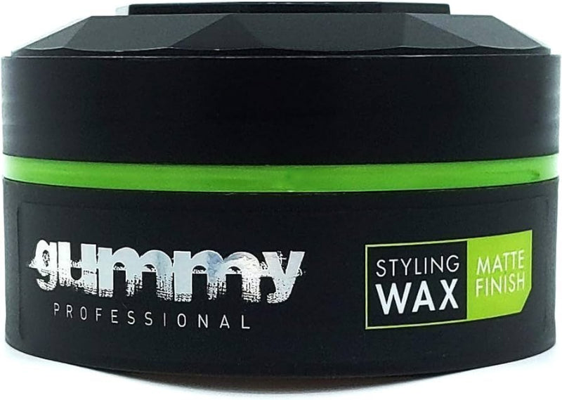 Gummy Matte Finish Gel Wax 150ml for strong hold and natural matte hairstyle