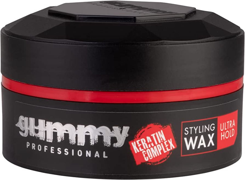 Gummy Ultra Hold Hair Gel Wax 150ml jar front view