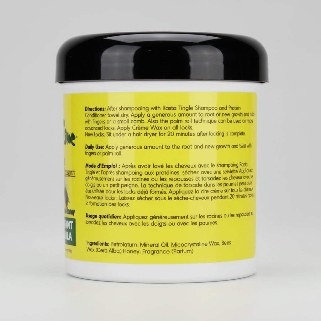 Jamaican Mango & Lime Locking Crème Wax 16oz jar for dreadlock
