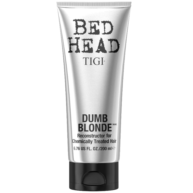 TIGI Bed Head Dumb Blonde hair product on a white background