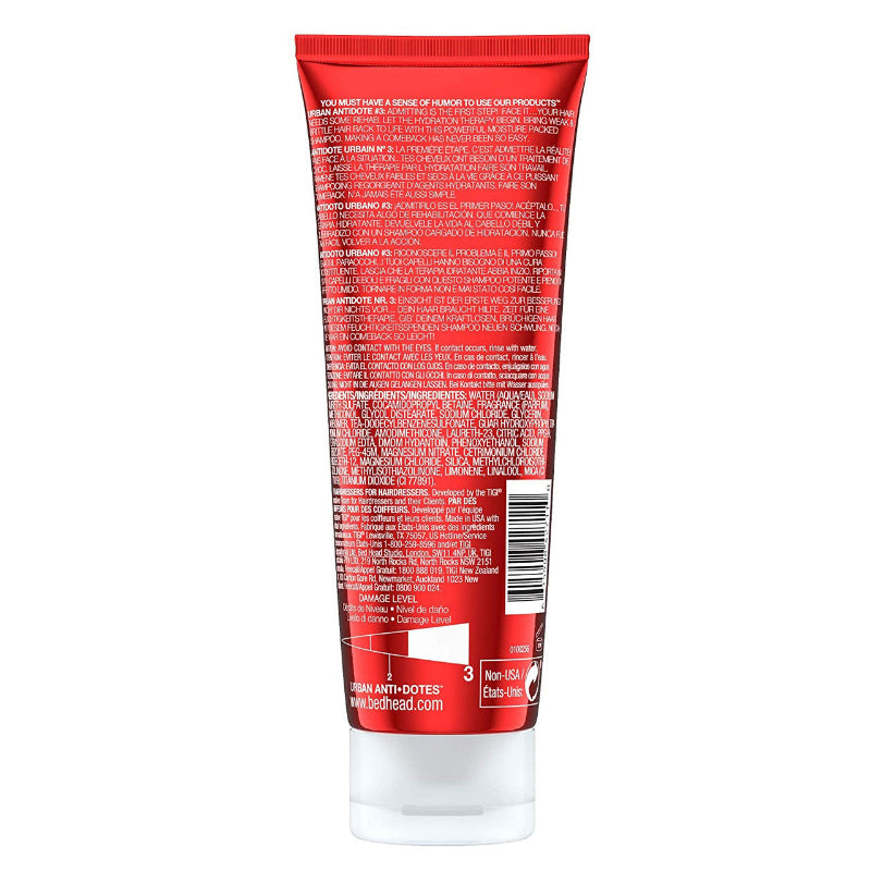 TIGI Bed Head Urban Anti-dotes Shampoo to repair dry and weak hair